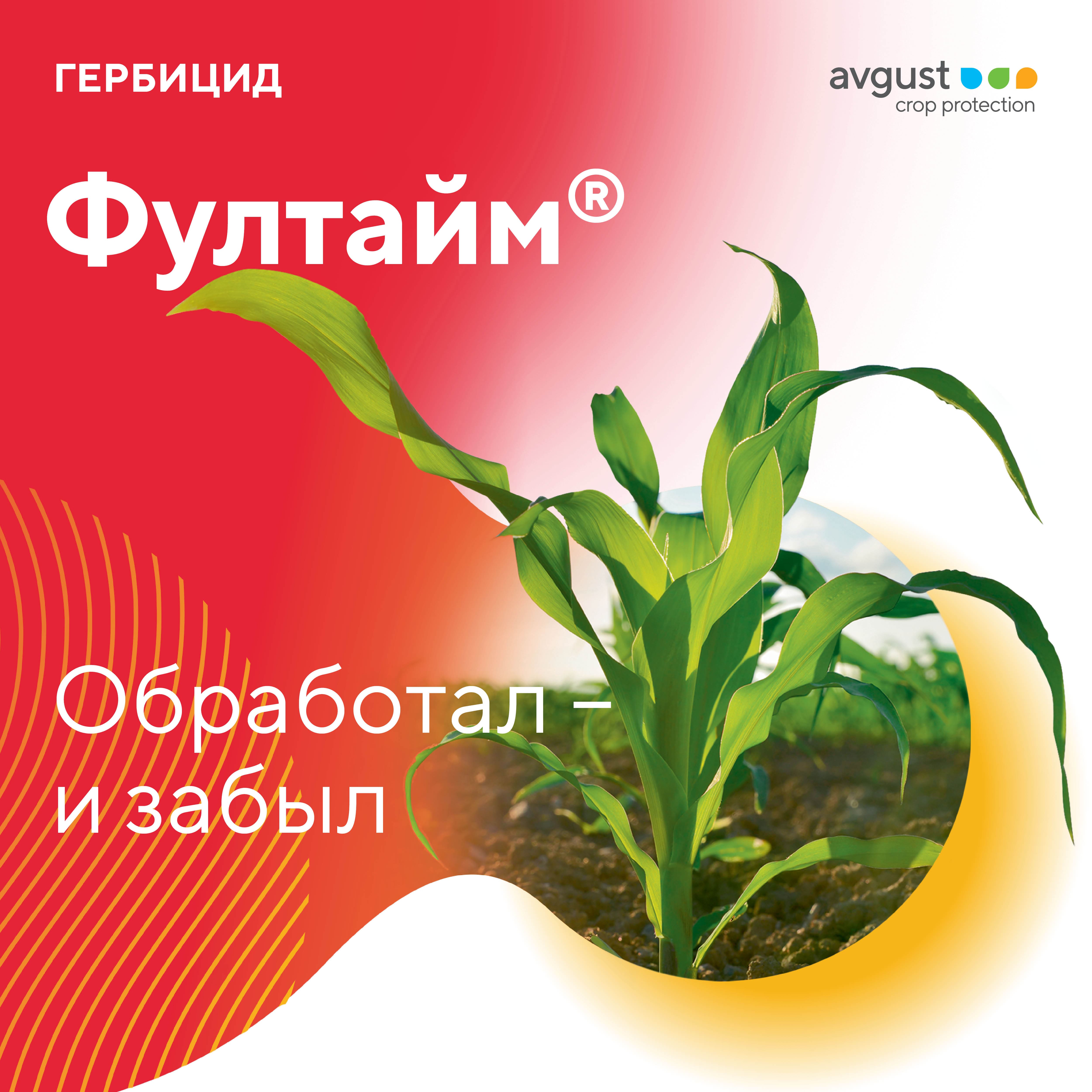 Фултайм® – новый трехкомпонентный гербицид для защиты кукурузы